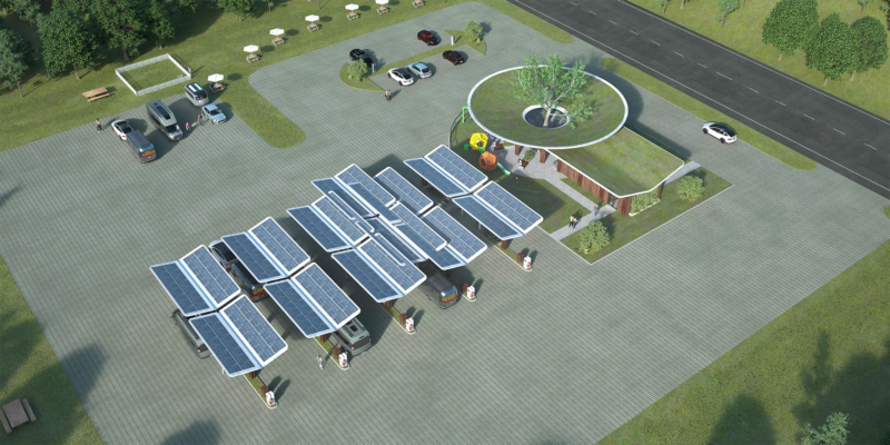rv-manufacturer-designs-the-electric-rv-charging-station-of-the-future