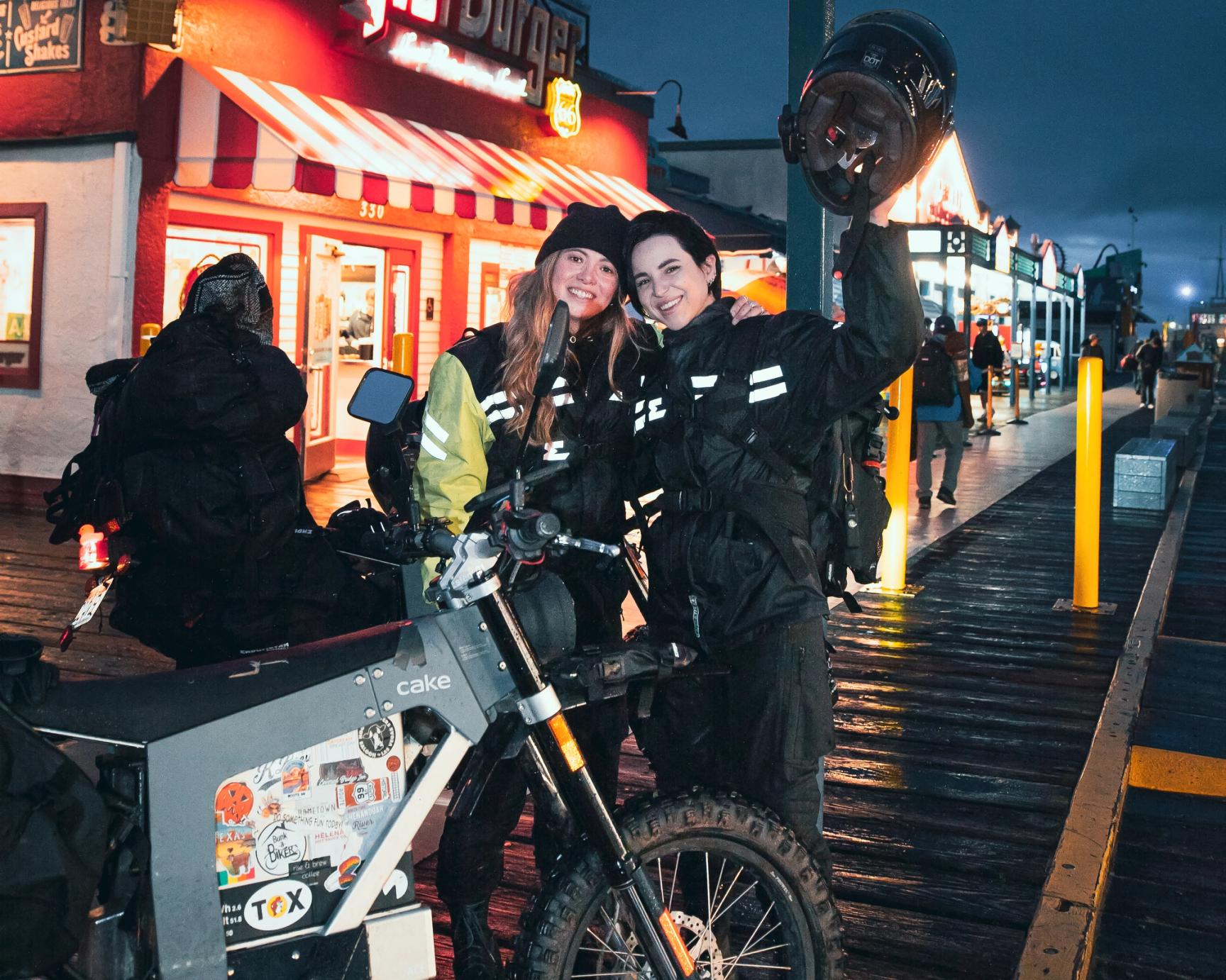 this-takes-the-cake:-women-riders-complete-us-cross-country-ride-on-electric-motorcycles